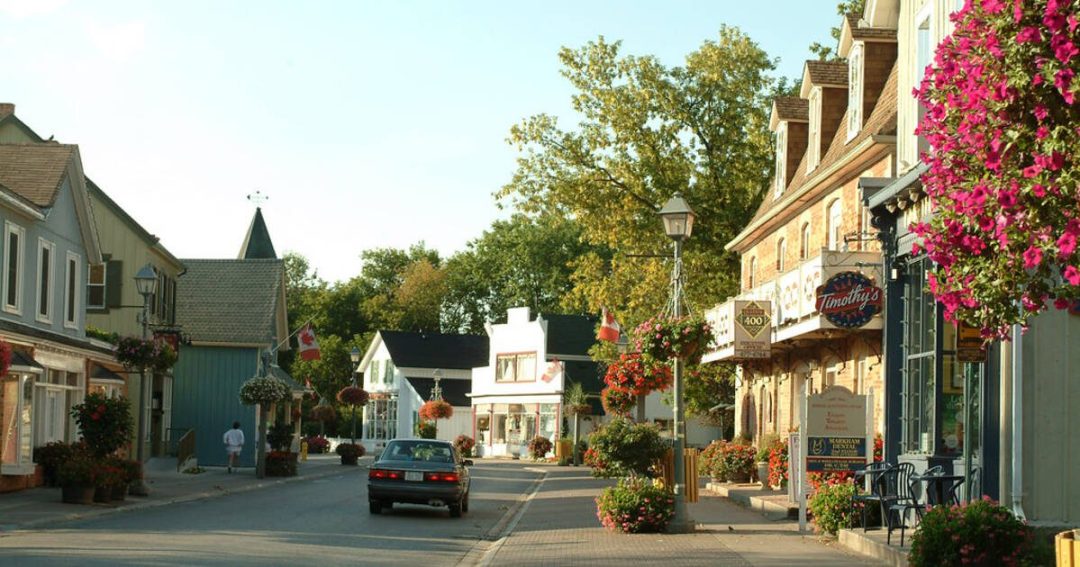 유니온빌은 토론토 근교의 고풍스러운 마을로 많은 영화와 TV 프로그램에 등장하는 곳입니다